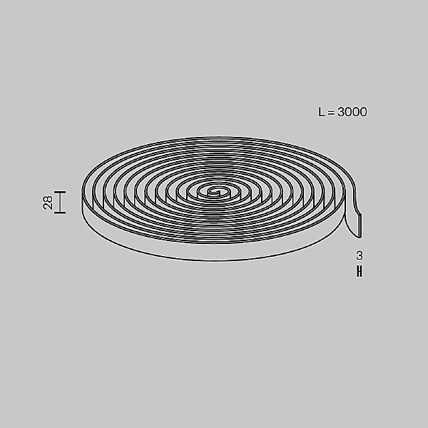 Шинопровод Conductive textile tape Parity TRX130-1.3LG