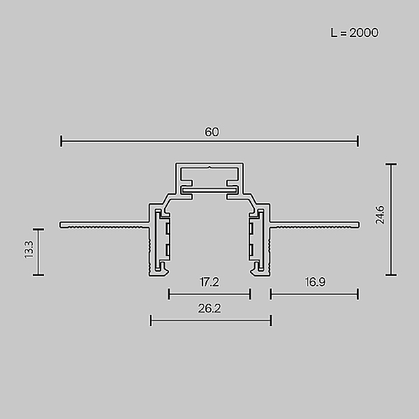 Шинопровод Busbar trunkings Exility TRXM034-422B