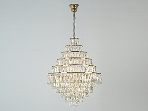 Подвесная люстра 10120 10125+15/C gold