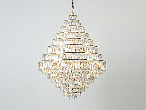 Подвесная люстра 10120 10125+28/C gold