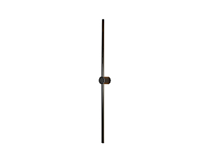Настенный светильник 15000 15101/A black glossy