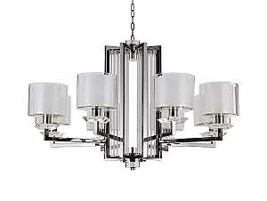 Подвесная люстра 4400 4408+1/C black glossy