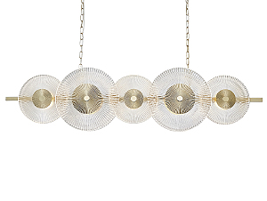 Подвесная люстра 4540 4545+5/S gold