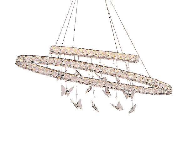 Подвесная люстра 8120 8120/120 oval chrome