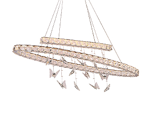 Подвесная люстра 8120 8120/120 oval chrome