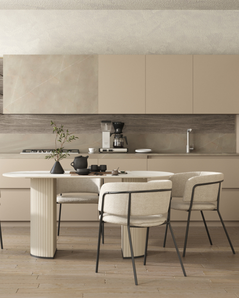 Кухонный стол Opera F-1575 160 top B white DUAL