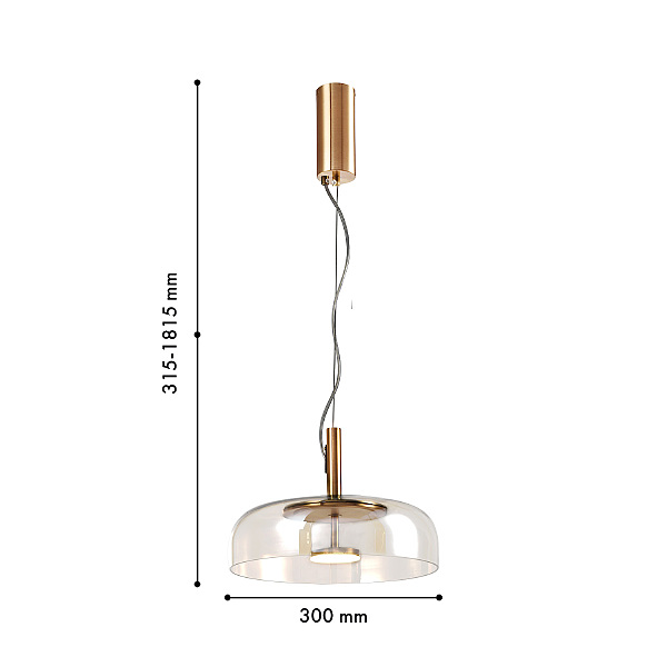 Светильник подвесной Brandy 4258-1P