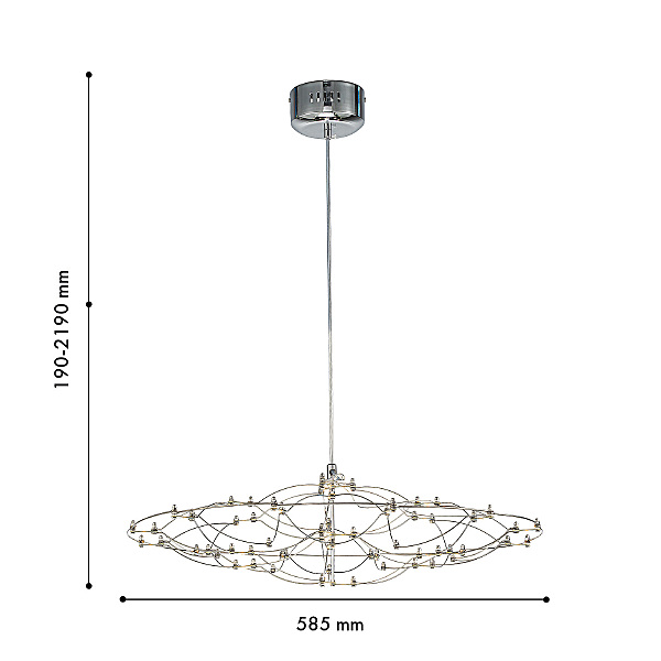 Подвесная люстра Thinner 4305-6P