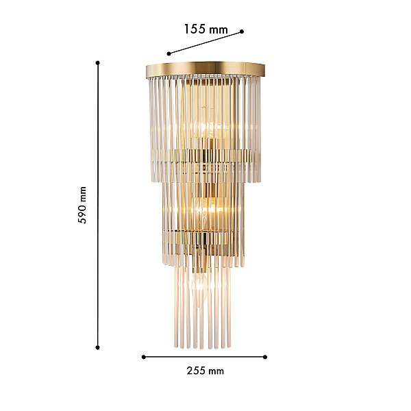 Настенное бра Regal 4308-3W