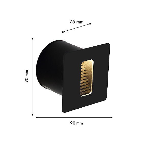 Подсветка для ступеней Glimt 4389-1W