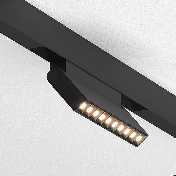 Трековый светильник Slim Magnetic Slim Magnetic HL02 Трековый светильник 12W 3000K (черный) 85010/01