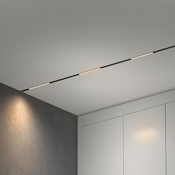 Трековый светильник Slim Magnetic Slim Magnetic L01 Трековый светильник 10W 3000K (черный) 85000/01