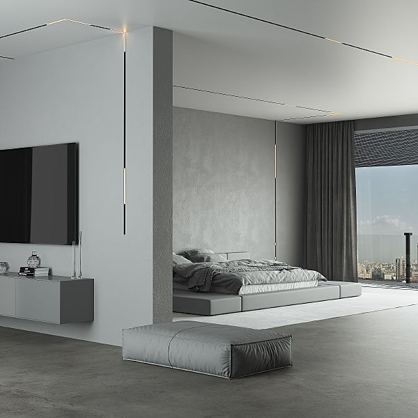 Трековый светильник Slim Magnetic Slim Magnetic L02 Трековый светильник 20W 3000K (черный) 85002/01