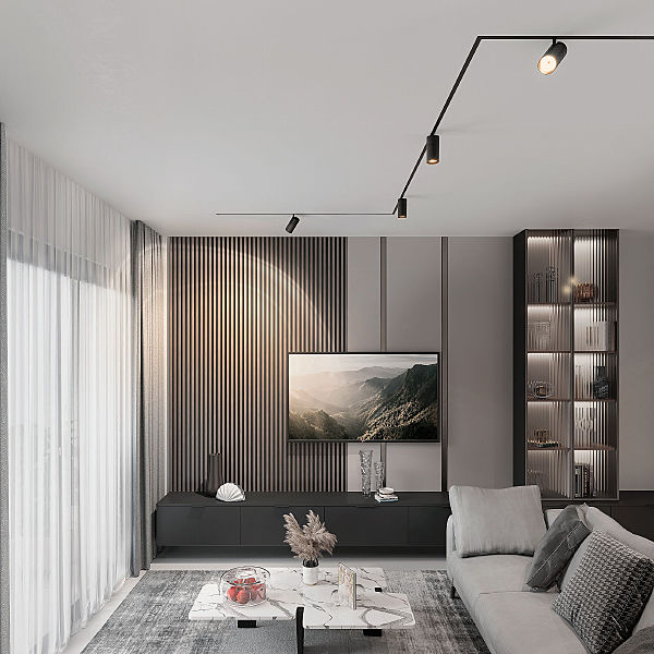 Трековый светильник Slim Magnetic Slim Magnetic R02 Трековый светильник 12W 3000K (черный) 85012/01