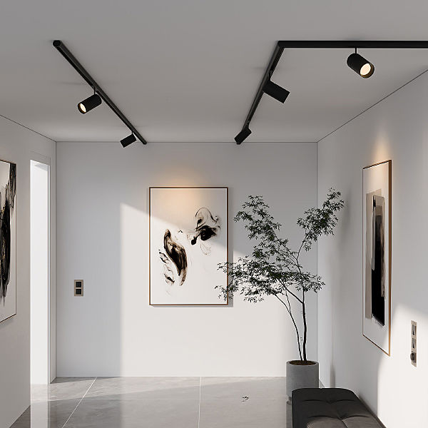 Трековый светильник Slim Magnetic Slim Magnetic R02 Трековый светильник 12W 3000K (черный) 85012/01