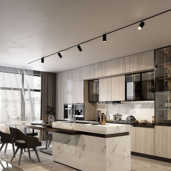 Трековый светильник Slim Magnetic Slim Magnetic R03 Трековый светильник 20W 3000K (черный) 85013/01