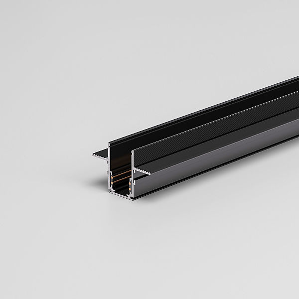Шинопровод Slim Magnetic Slim Magnetic Шинопровод встраиваемый под ГКЛ 12,5мм (черный) (2м) 85207/00