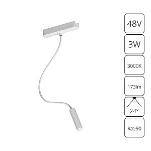 Трековый светильник Rapid A1162PL-1WH