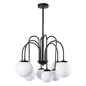 Люстра на штанге Mebsuta A1675LM-8BK