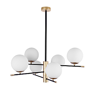 Люстра на штанге Arkab A2225LM-6BK