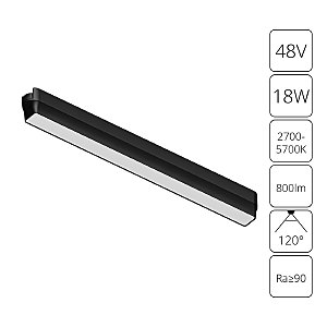 Трековый светильник Rapid A2968PL-1BK