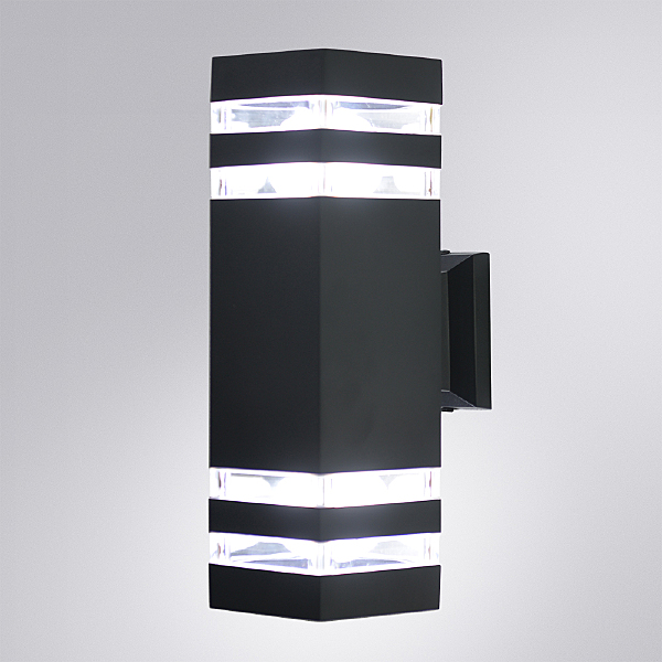 Уличный настенный светильник Heather A4413AL-2BK