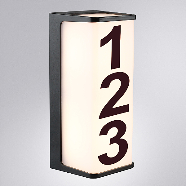 Уличный настенный светильник Lancia A6419AL-1BK