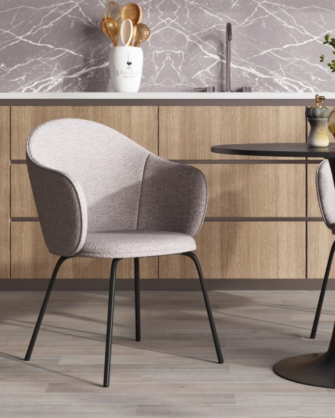 Обеденный стул Echo Echo dining chair light grey