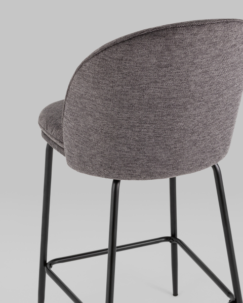 Полубарный стул Echo Echo counter chair dark grey
