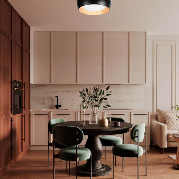 Светильник потолочный Folk 10255/350 Black