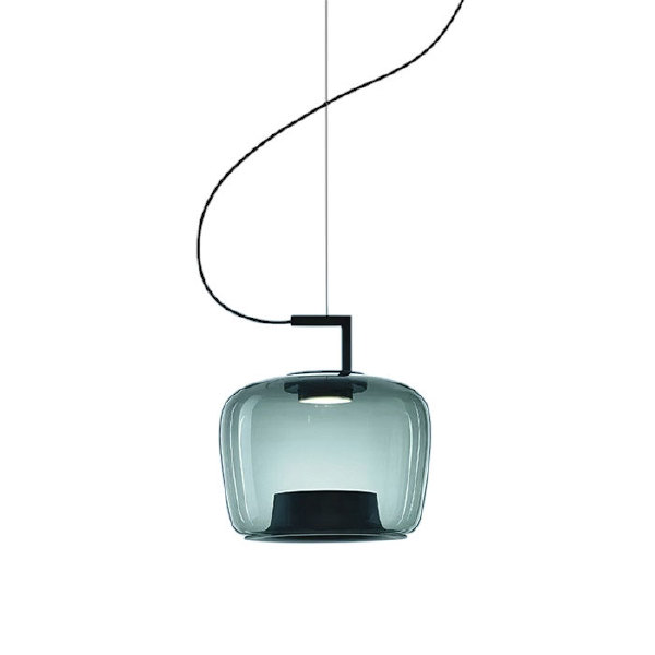 Светильник подвесной 8871 8871P/B L black/light green