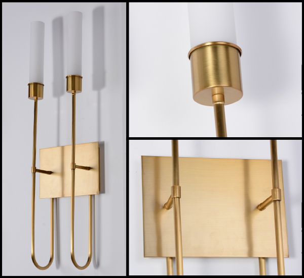 Настенное бра Wall lamp BRWL7035 antique brass