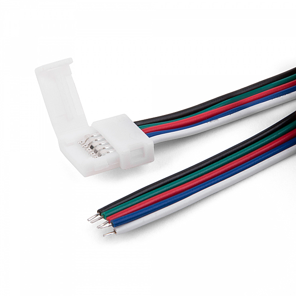 Аксессуары для лент Коннектор для лент 5050+5050 24V 60Led 14,4W IP20 RGBW, 5050 24V 60Led 14,4W IP20 RGBW гибкий одност