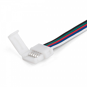 Аксессуары для лент Коннектор для лент 5050+5050 24V 60Led 14,4W IP20 RGBW, 5050 24V 60Led 14,4W IP20 RGBW гибкий одност