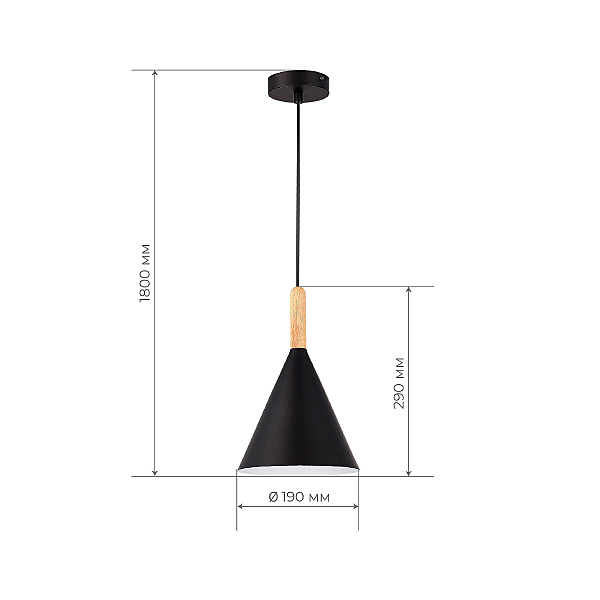 Светильник подвесной Arket SLE1255-403-01