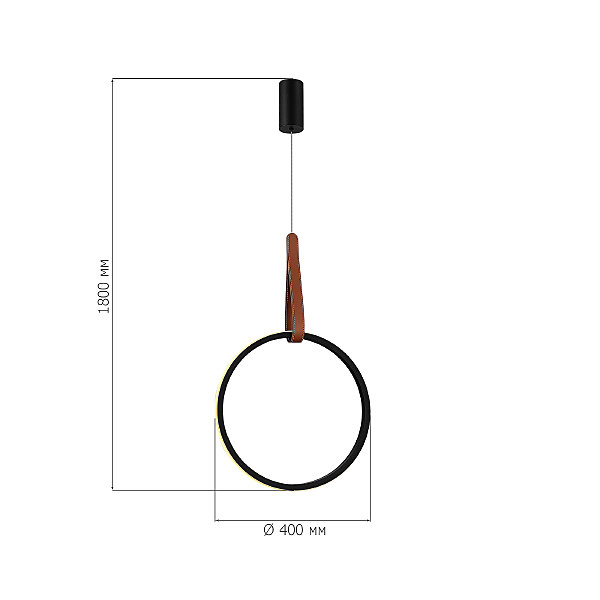 Светильник подвесной Shape SL6131.403.20