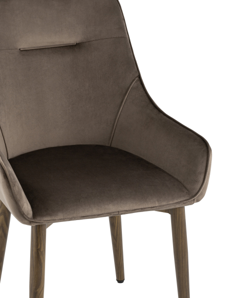 Обеденный стул Диана MC101-2 VELVET HLR-49 DUAL