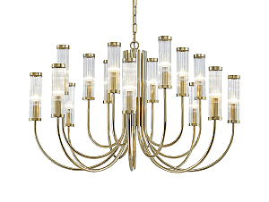 Подвесная люстра 4550 4558+4+4/C gold