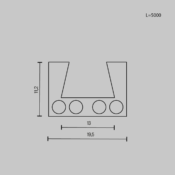 Шинопровод Busbar trunkings Elasity TRX160-115B