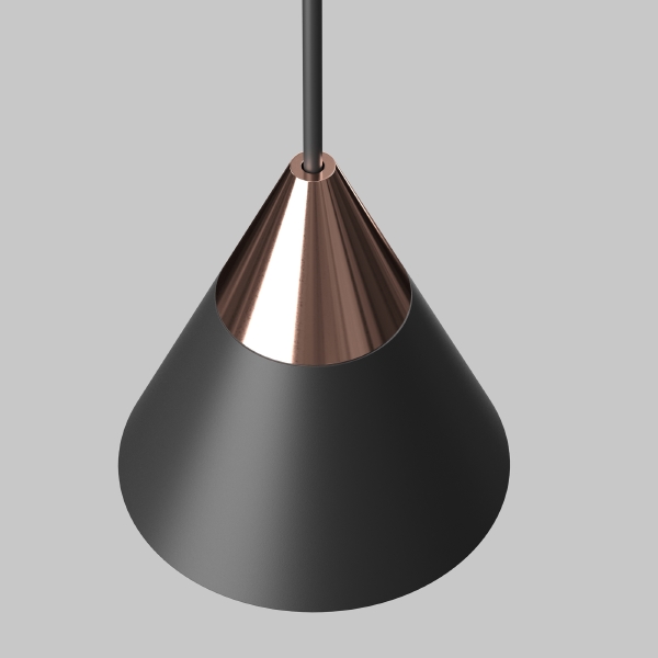 Трековый светильник Cono TR166-1-7W3K-M-B