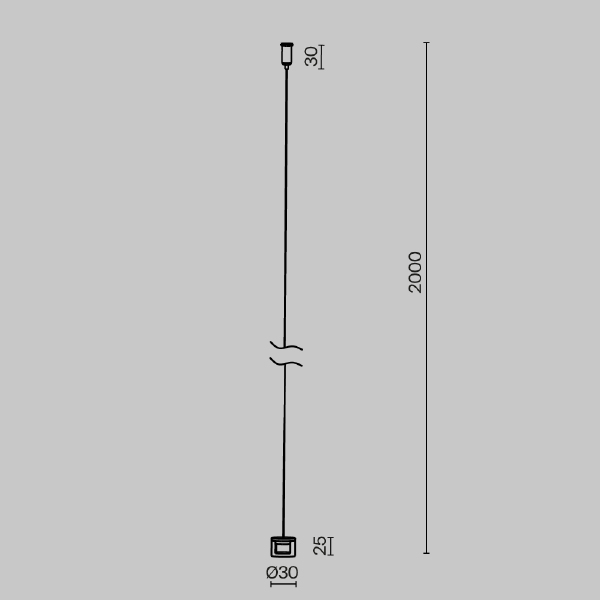 Монтажный элемент Accessories for tracks Elasity TRA160SW-2B