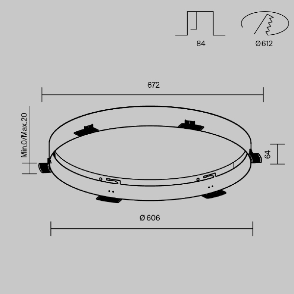 Аксессуар Accessories DLA032-TRS90-W