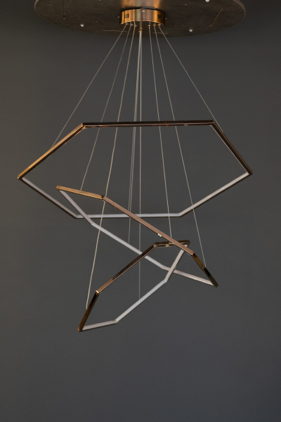 Подвесная люстра Kosmina 0873CL-24PG