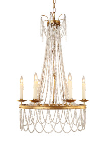 Подвесная люстра Dika 0889CL-6GD