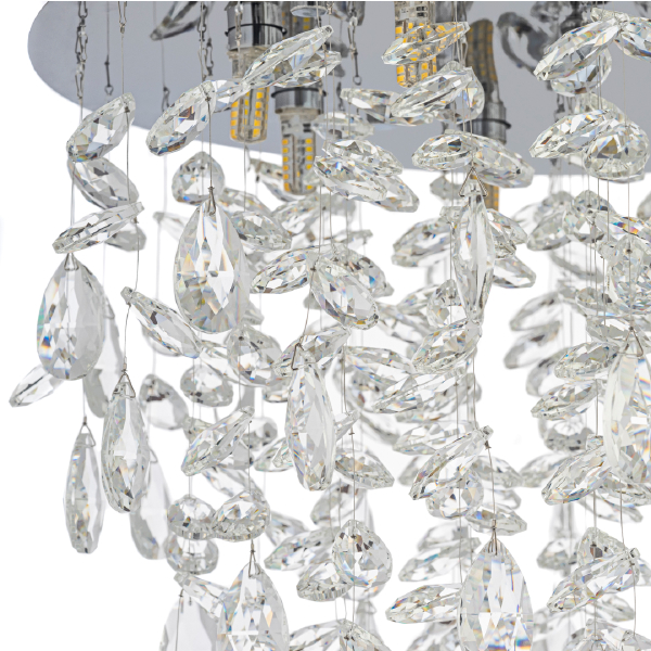 Люстра каскадная Flusso Flusso H 1.4.45.638 N