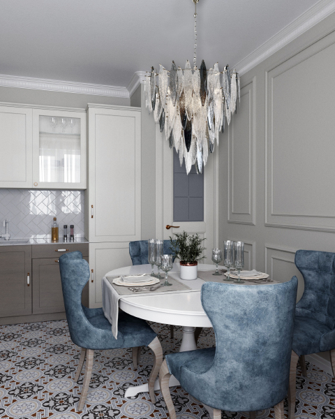 Подвесная люстра Madison 0819CL-8GD