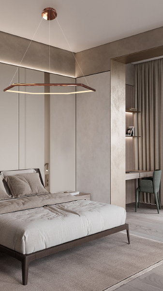 Подвесная люстра Kosmina 0873CL-36PG