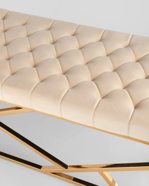 Банкетка Арт Деко BENCH-016-TG-BG