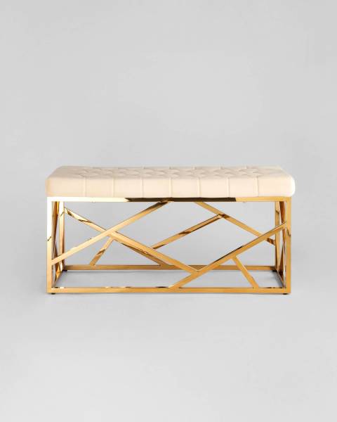 Банкетка Арт Деко BENCH-016-TG-BG