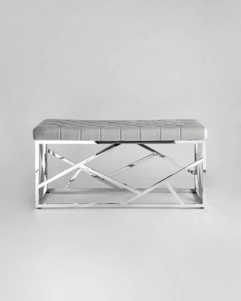 Банкетка Арт Деко BENCH-016-GR